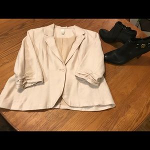 Lauren Conrad Cream Blazer